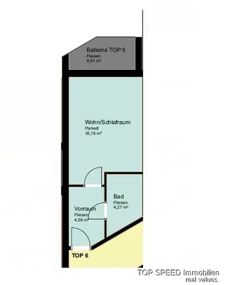 1-Zimmer-Wohnung kaufen in Liezen – 25,53 m², € 175.000 – Bild 11 von 11