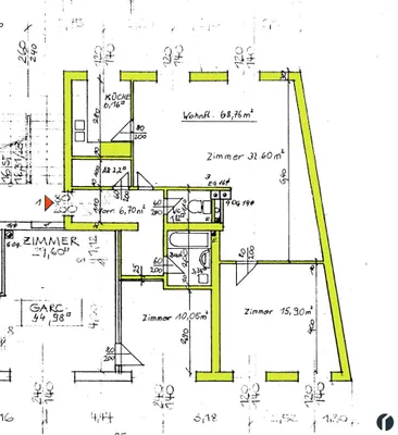 2-Zimmer-Wohnung mieten in Tulln – 68,76 m², € 784 – Bild 7 von 8