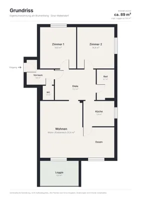 3-Zimmer-Wohnung kaufen in Graz – 89,06 m², € 299.000 – Bild 22 von 22