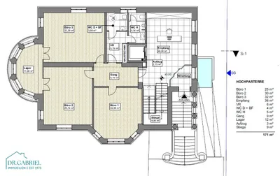 13-Zimmer-Haus mieten in Wien – 666 m², € 15.950 – Bild 8 von 10