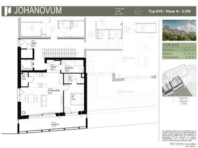 2-Zimmer-Wohnung kaufen in Sankt Johann im Pongau – 64,71 m², € 518.000 – Bild 3 von 3
