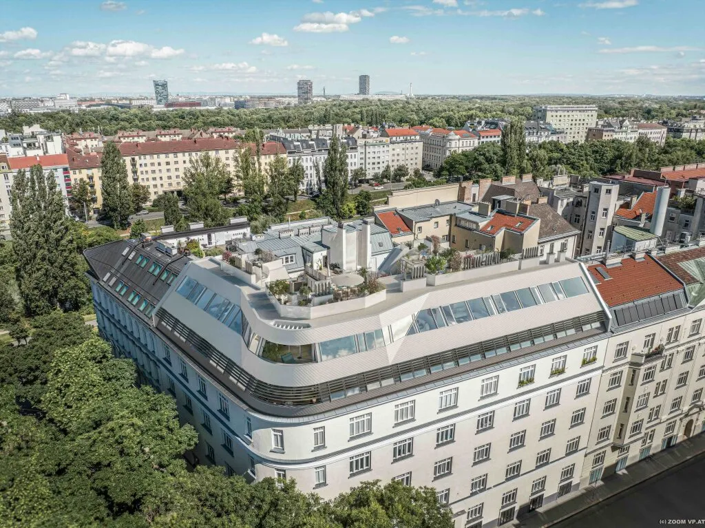 69 m² Dachgeschoss-Wohnung mit Balkon | 14 m² Freifläche, 3 Zimmer – pohled 2