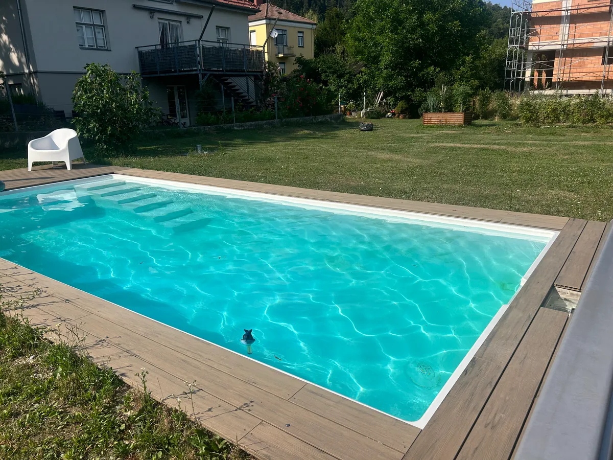 Sonniges Baugrundstück in Seebenstein | 765 m² | Neuer Pool | Südlage | Burgblick | Privatverkauf - Ansicht 3