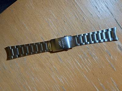 Omega 1196 210 newest Uhren Armband 20mm Edelstahl Band Uhr Stahlband