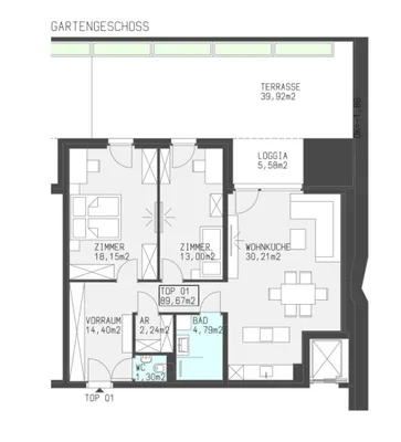 3-Zimmer-Wohnung kaufen in Hollabrunn – 84,09 m², € 387.450 – Bild 10 von 10