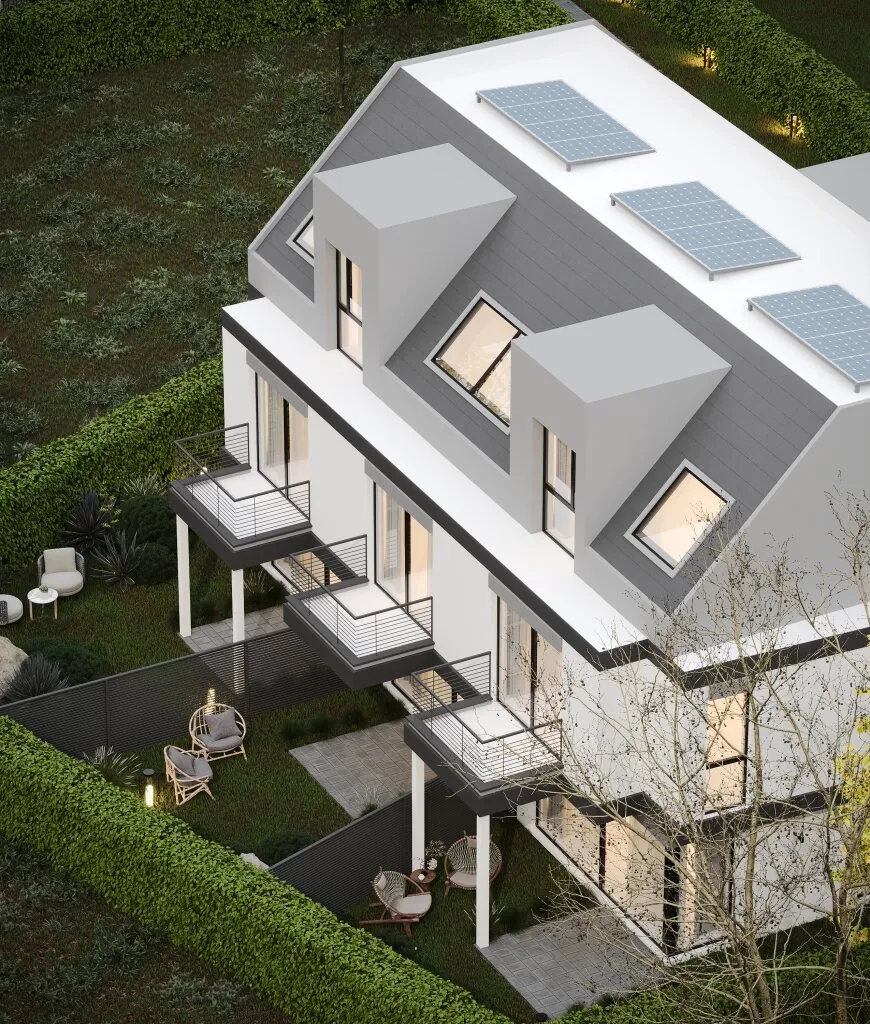Green Living Liesing - Exklusive Reihenhäuser im 23. Bezirk – pohled 3