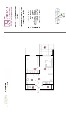 2-Zimmer-Wohnung mieten in Wien – 46 m², € 905 – Bild 15 von 15