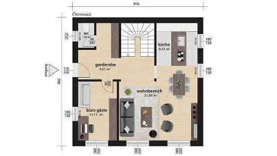 5-Zimmer-Haus kaufen in Bruck an der Leitha – 100 m², € 289.000 – Bild 21 von 22