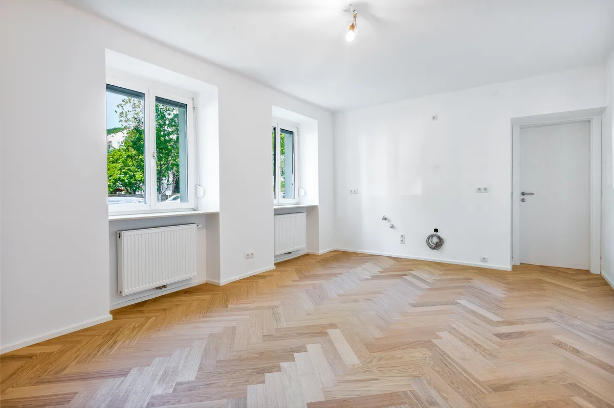 Erstbezug nach Sanierung: Stilvolle 4-Zimmer-Wohnung nahe der FH Joanneum in Graz-Eggenberg | Provisionsfrei! - Ansicht 2