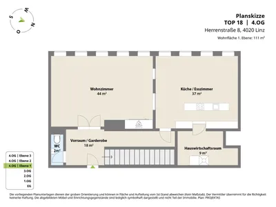 5-Zimmer-Wohnung kaufen in Linz – 197,61 m², € 1.690.000 – Bild 23 von 25