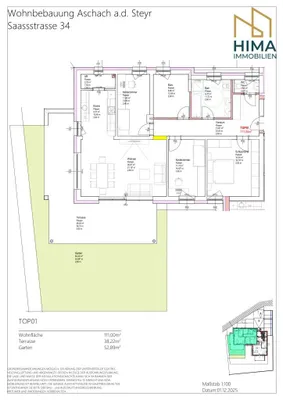 4-Zimmer-Wohnung kaufen in Steyr-Land – 111 m², € 540.634 – Bild 8 von 8
