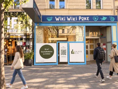 Gewerbeimmobilie mieten in Wien – 70 m², € 10.635