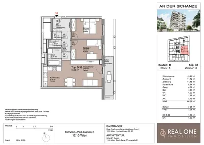 3-Zimmer-Wohnung kaufen in Wien – 66,29 m², € 455.000 – Bild 21 von 21