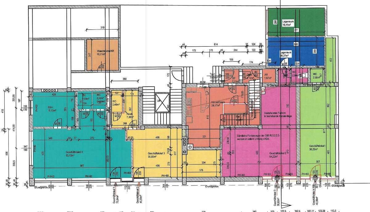 5,5% Rendite | Immobilienpaket mit 4 Gewerbeflächen & 1 Wohnung | befristet vermietet - Ansicht 2