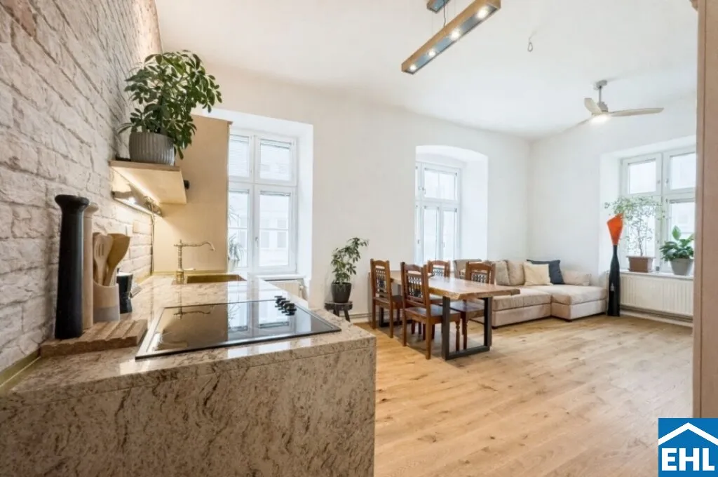1-bed apartment, 56 m²