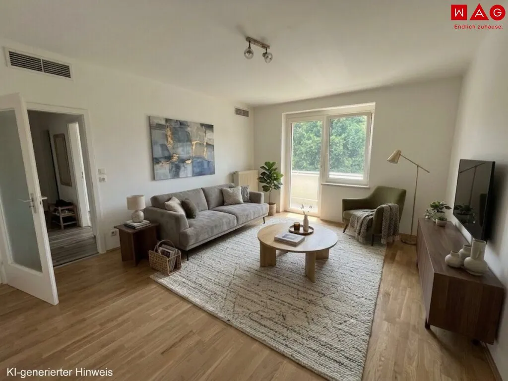 Naturnahe 3-Raum Wohnung mit Balkon! Wohn(t)raum in ländlicher Wohlfühlumgebung, mitten in der wunderbaren Pyhrn-Priel Bergwelt! frisch saniert! KEINE Befristung! – pohled 2