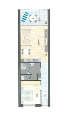 2-Zimmer-Wohnung mieten in Bregenz – 68,05 m², € 1.100 – Bild 3 von 3