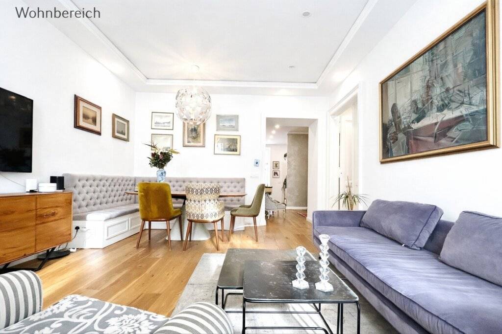 Stilvolle Altbau-Residenz mit 4 Zimmern und separater Küche, Wien