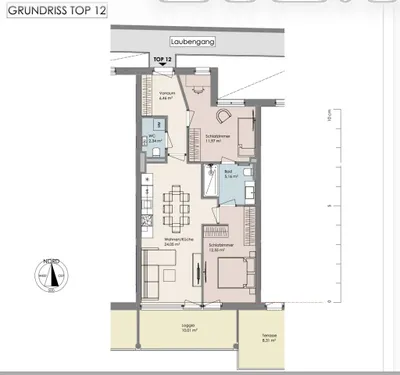3-Zimmer-Wohnung kaufen in Mödling – 62,53 m², € 512.900 – Bild 6 von 6
