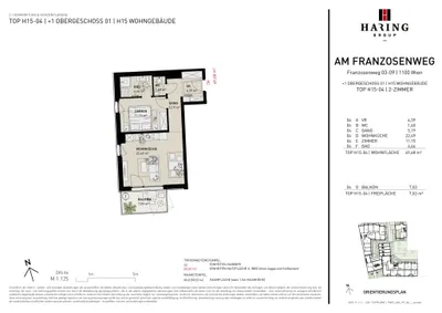 2-Zimmer-Wohnung kaufen in Wien – 50,82 m², € 355.500 – Bild 10 von 10