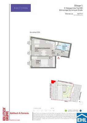 2-Zimmer-Wohnung kaufen in Wien – 47,89 m², € 369.000 – Bild 9 von 9