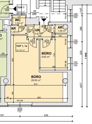 4-Zimmer-Gewerbeimmobilie mieten in Liezen – 122 m², € 975 – Bild 9 von 9