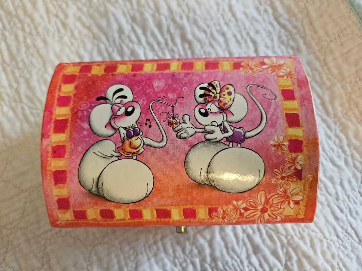 Diddl Schatztruhe/ Schmuckkästchen, € 15,- (2732 Würflach)