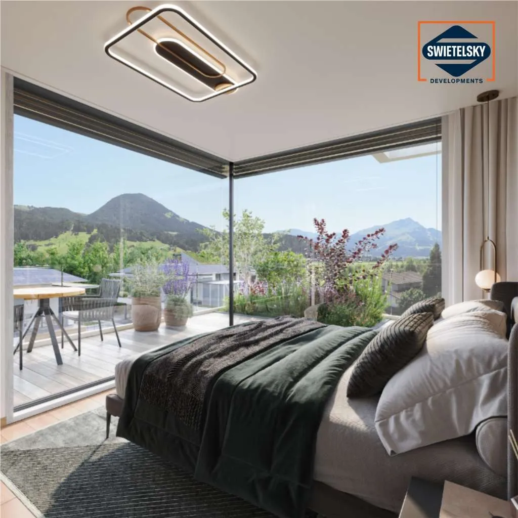 Ausatmen mit Alpenblick *Terrasse als verlängerter Wohnraum* – pohled 3