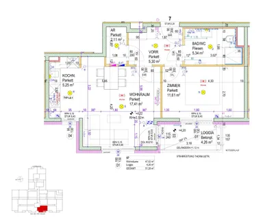 2-Zimmer-Wohnung mieten in Wien – 51 m², € 1.029 – Bild 5 von 5