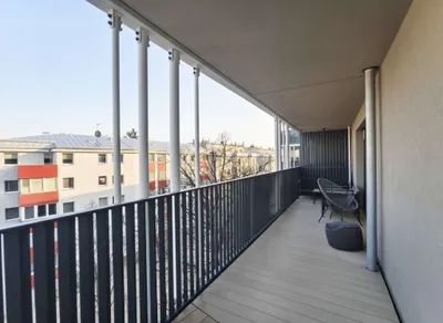 Pauschalmiete inklusive Warmwasser, Heizung & Kühlung - Moderne 3-Zimmer-Wohnung mit großzügigem Balkon und stilvoller Ausstattung – Bild 2