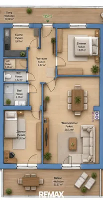 3-Zimmer-Wohnung kaufen in Spittal an der Drau – 77,4 m², € 949.999 – Bild 37 von 37