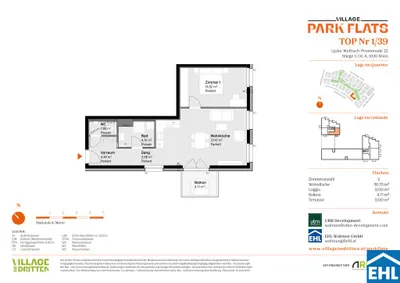 2-Zimmer-Wohnung kaufen in Wien – 56,73 m², € 496.000 – Bild 11 von 11