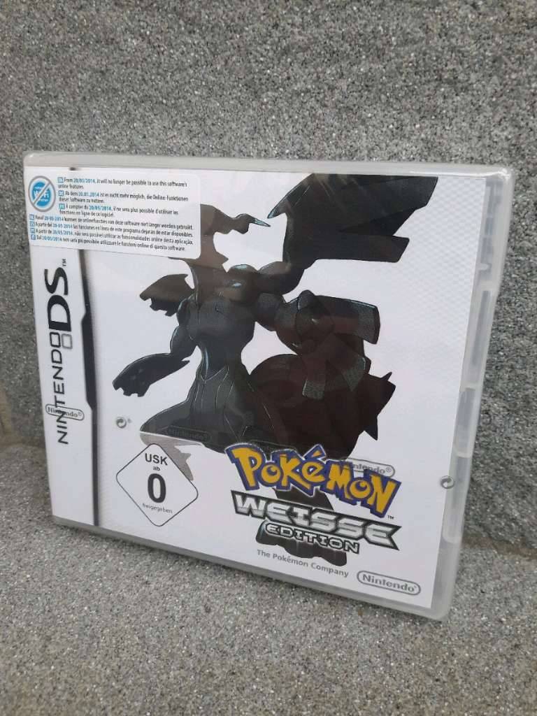 ORIGINAL POKEMON WEISSE EDITION - NEU IN OVP - NINTENDO DS