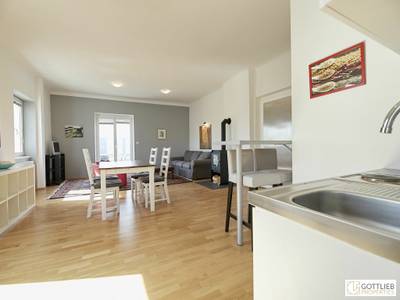 Bestlage Kaiserebersdorf! Möblierte 2-Zimmer-Wohnung für Singles oder Paare mit Balkon, Gartennutzung und Schwimmbiotop – Bild 2