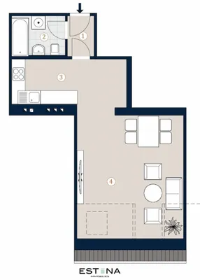 1-Zimmer-Wohnung kaufen in Wien – 45,03 m², € 339.000 – Bild 11 von 11