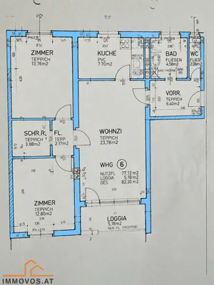 3-Zimmer-Wohnung kaufen in Mödling – 77,12 m², € 275.000 – Bild 5 von 5