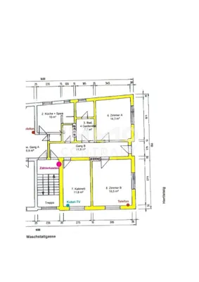 3-Zimmer-Gewerbeimmobilie mieten in Eisenstadt – 66 m², € 840 – Bild 5 von 5