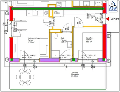 2-Zimmer-Wohnung kaufen in Graz – 40,66 m², € 173.000 – Bild 9 von 9