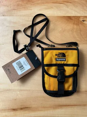SUPREME x THE NORTH FACE Tnf Utility Pouch in Summit Gold SS20