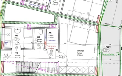 3-Zimmer-Wohnung mieten in Graz – 70,19 m², € 1.399 – Bild 8 von 8