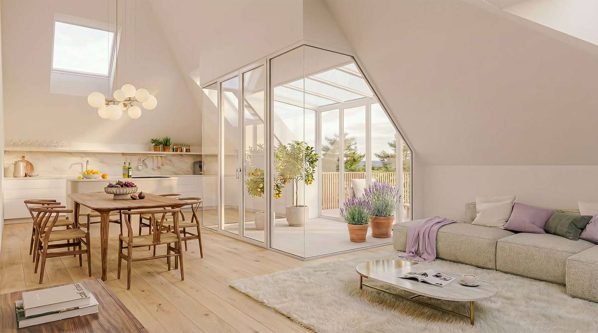 Penthouse lichtdurchflutet *Neubau Freinberg* - Ansicht 2