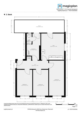 3-Zimmer-Wohnung mieten in Graz – 67 m², € 1.010 – Bild 9 von 9
