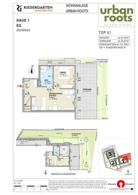 2-Zimmer-Wohnung kaufen in Klagenfurt – 44,2 m², € 335.000 – Bild 4 von 5
