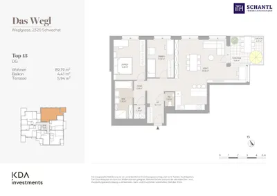 3-Zimmer-Wohnung kaufen in Bruck an der Leitha – 89,19 m², € 461.866 – Bild 14 von 15
