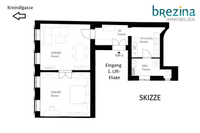 2-Zimmer-Wohnung mieten in Wien – 62,81 m², € 1.400 – Bild 13 von 13