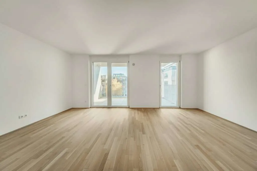SOFORT EINZIEHEN >> charmante 3-Zimmer Wohnung mit bodentiefen Fenstern und 2 Balkone >> Top Anbindung, Wien