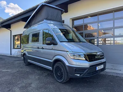 Wohnmobil Pickup MAN TGE 3.180 4x4 Sperre L3...