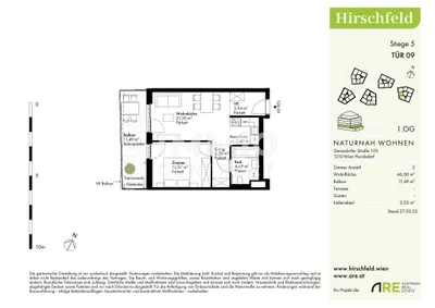2-Zimmer-Wohnung kaufen in Wien – 46 m², € 269.000 – Bild 15 von 15