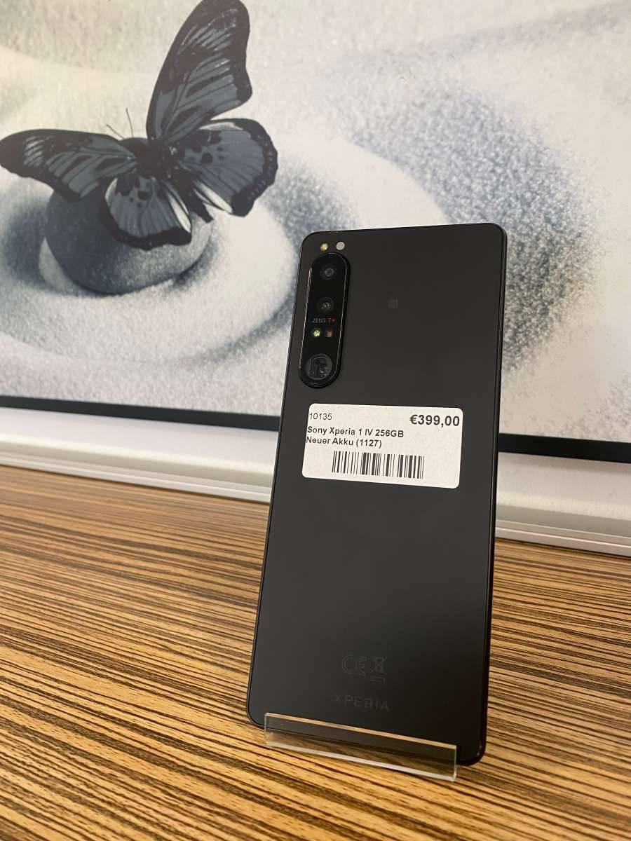 Sony Xperia 1 lV 12GB Ram 256GB Black Gebraucht/Händler von Handycity auf willhaben