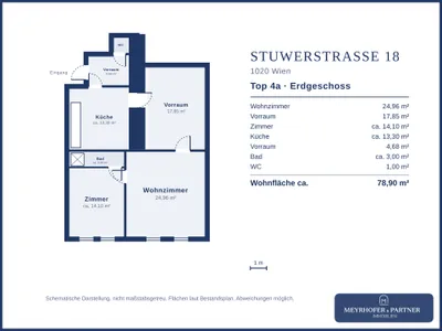 3-Zimmer-Wohnung kaufen in Wien – 76,77 m², € 199.000 – Bild 12 von 12
